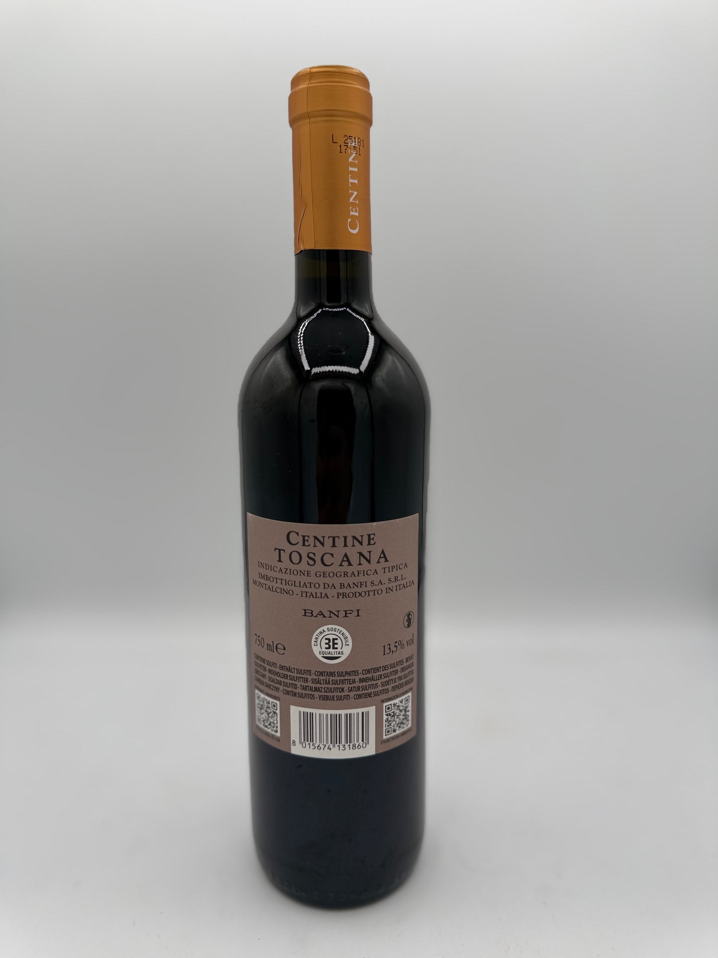 Centine Toscana IGT 2023 Cabernet Sauvignon, Merlot, Sangiovese [5+1 GRATIS]