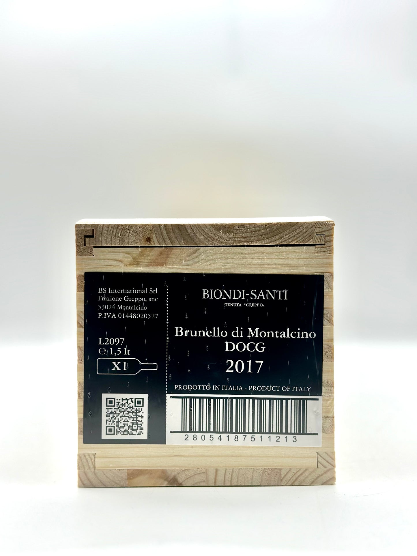 Brunello di Montalcino docg Magnum Biondi Santi 2017 in cassetta OWC 1,5l