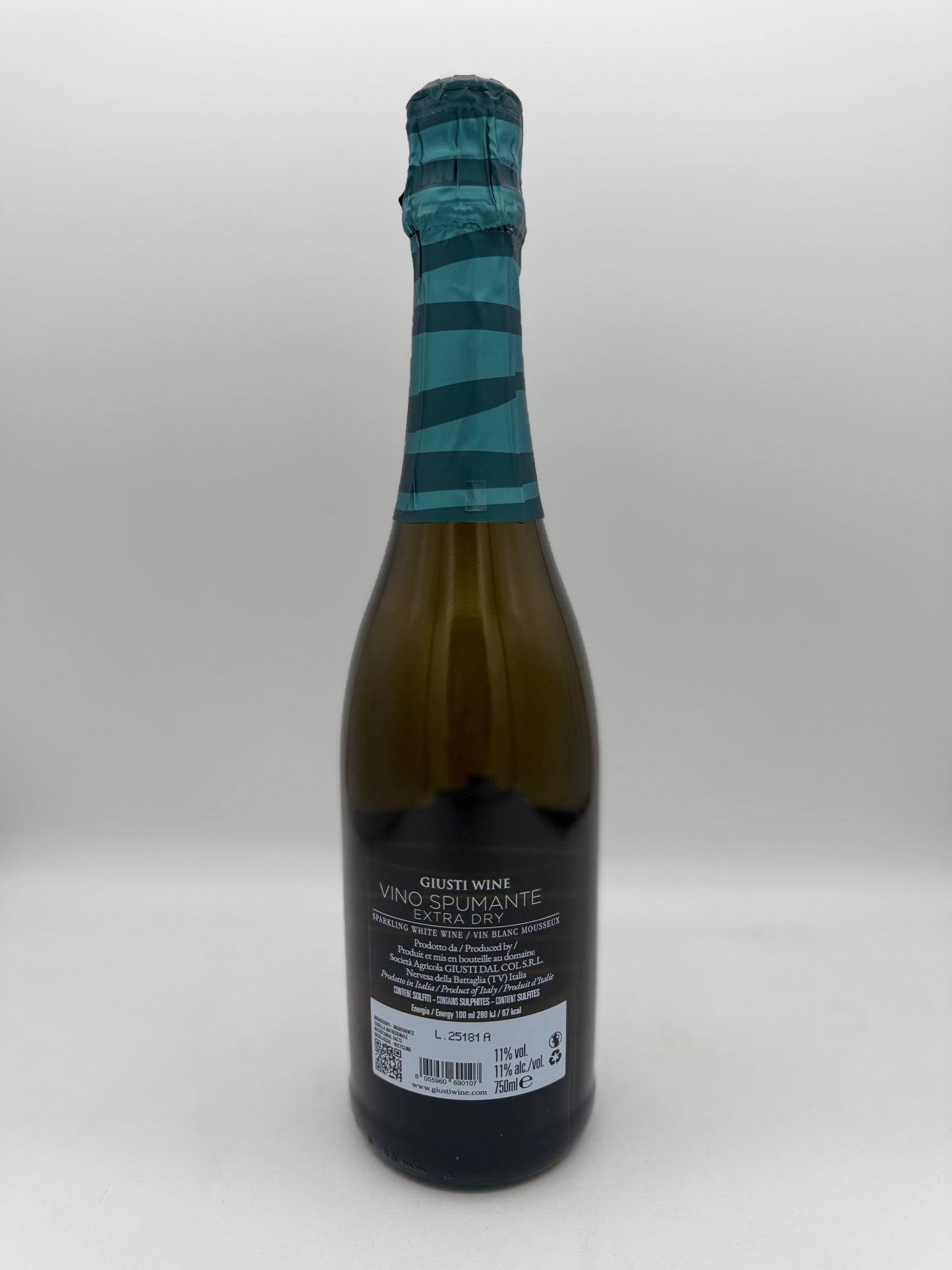 JUST BLANC VINO SPUMANTE EXTRA DRY GIUSTI [5+1 GRATIS]