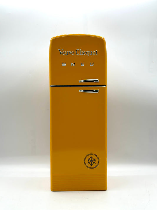 VEUVE CLICQUOT CHAMPAGNE BRUT YELLOW SMEG FRIDGE COLLECTION LTD ED FRANCE