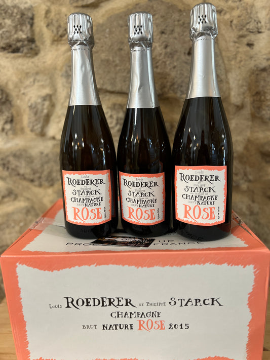 CHAMPAGNE LOUIS ROEDERER - BRUT NATURE ROSE 2015