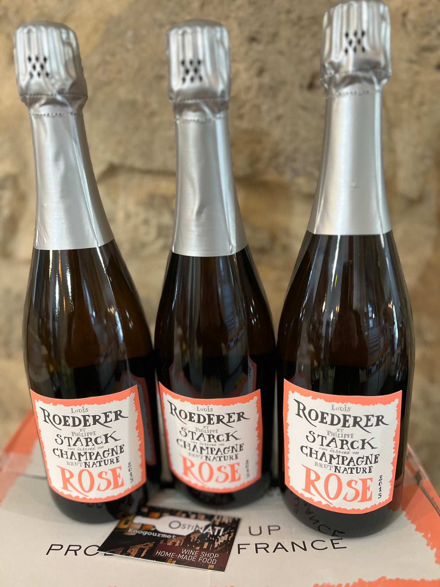 CHAMPAGNE LOUIS ROEDERER - BRUT NATURE ROSE 2015