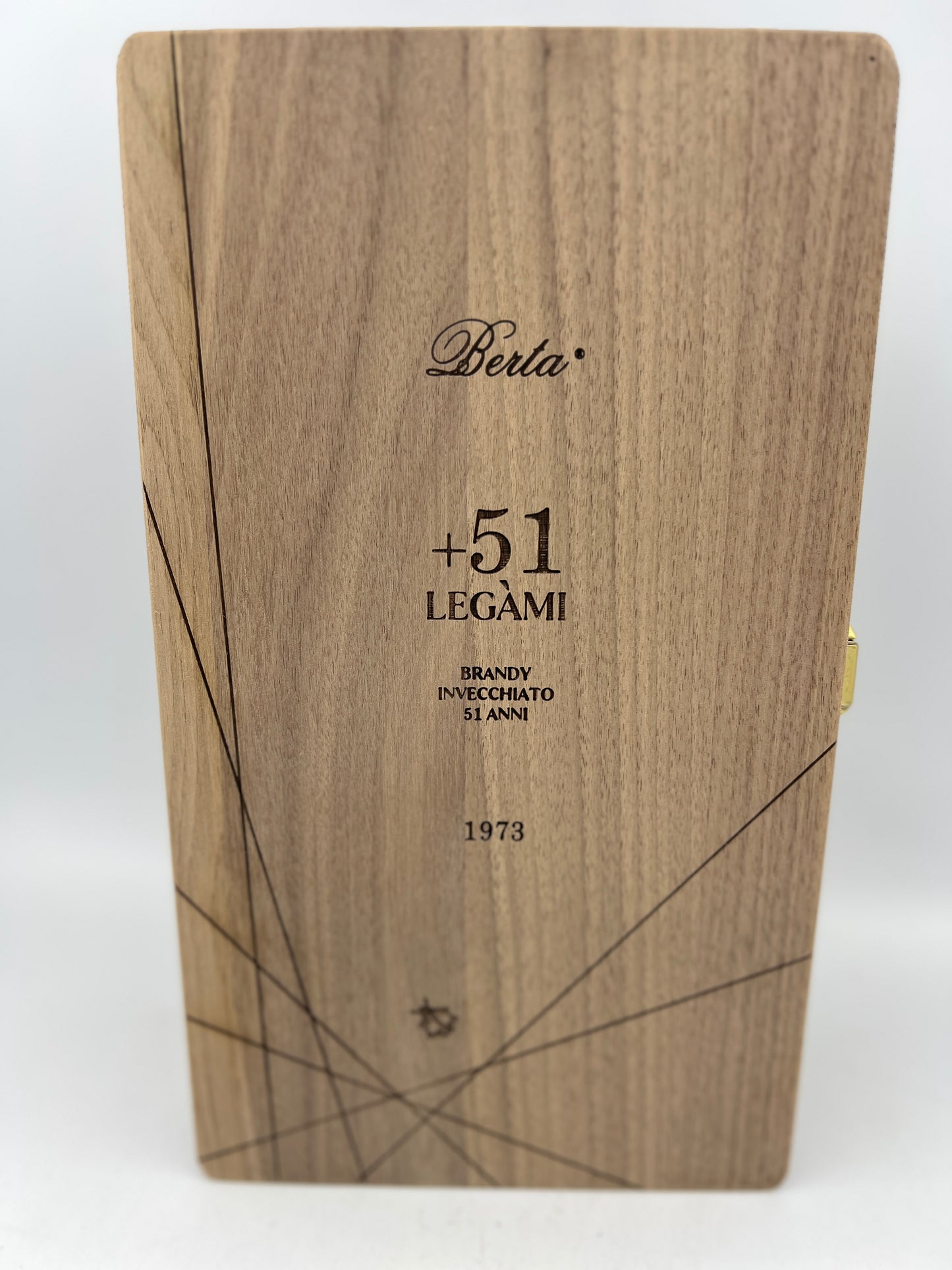 Berta Legàmi +51 Brandy Invecchiato 51 Anni 70 Cl Astuccio in Legno