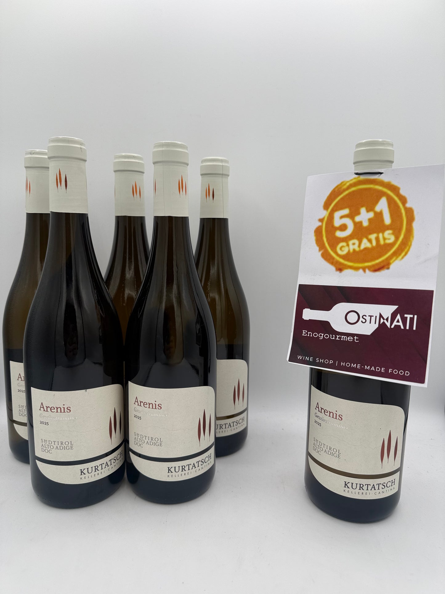 KURTATSCH Arenis Gewürztraminer 2025 Südtirol Alto Adige DOC [5+1 GRATIS]