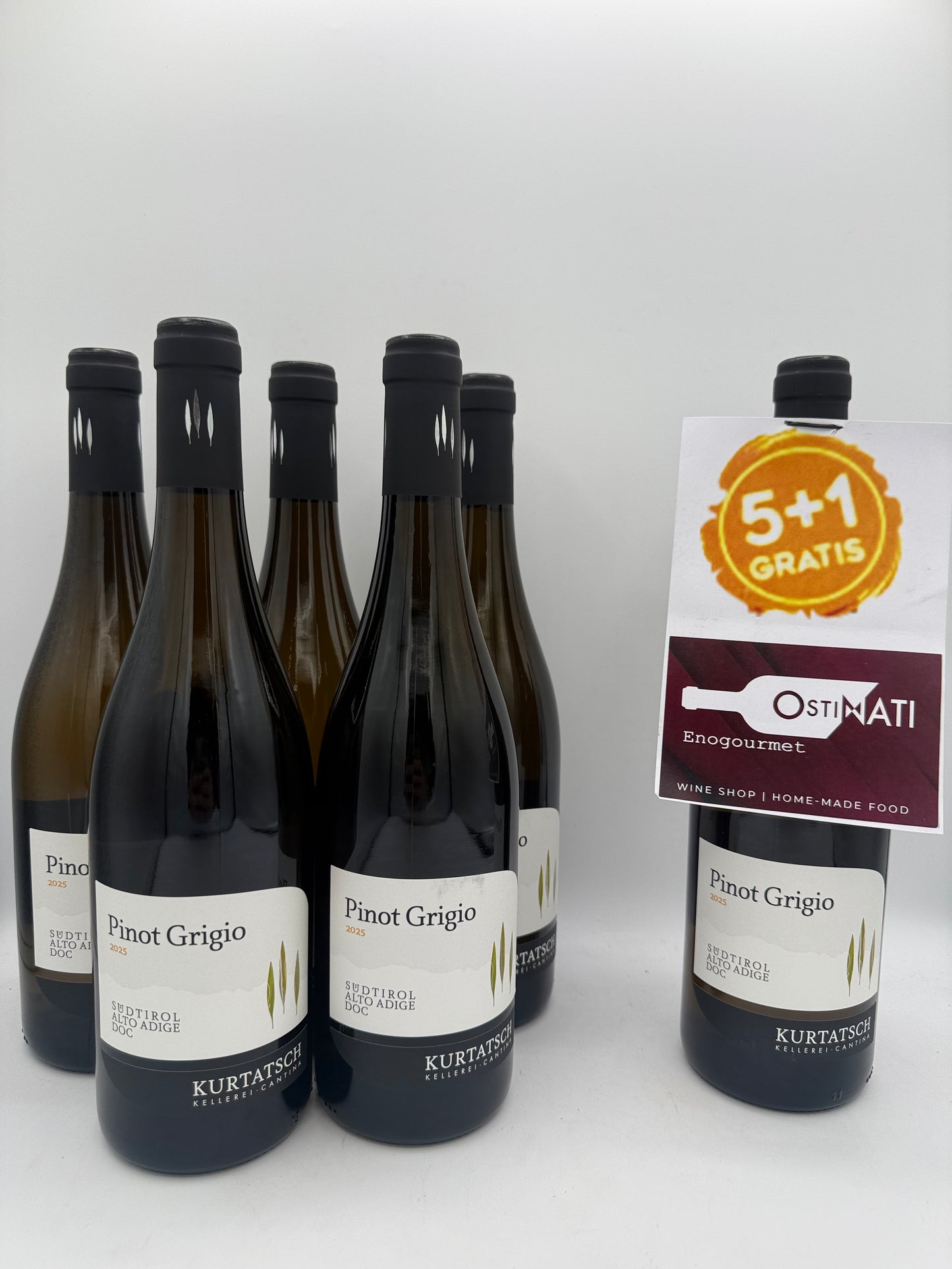 KURTATSCH Pinot Grigio 2025 Sudtirol Alto Adige DOC [5+1 GRATIS]