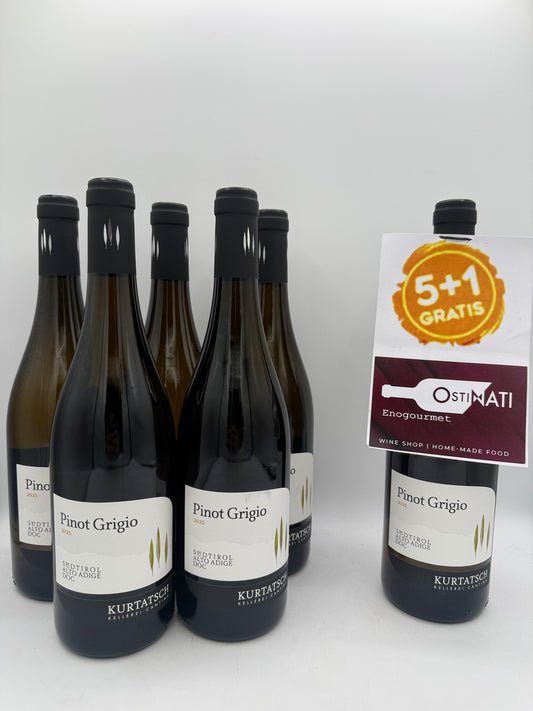 KURTATSCH Pinot Grigio 2025 Sudtirol Alto Adige DOC [5+1 GRATIS]