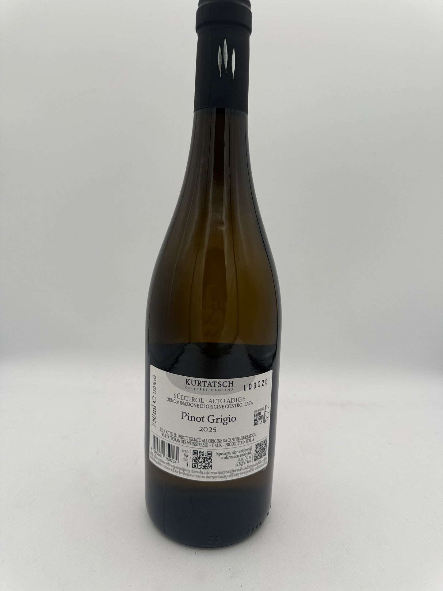 KURTATSCH Pinot Grigio 2025 Sudtirol Alto Adige DOC [5+1 GRATIS]