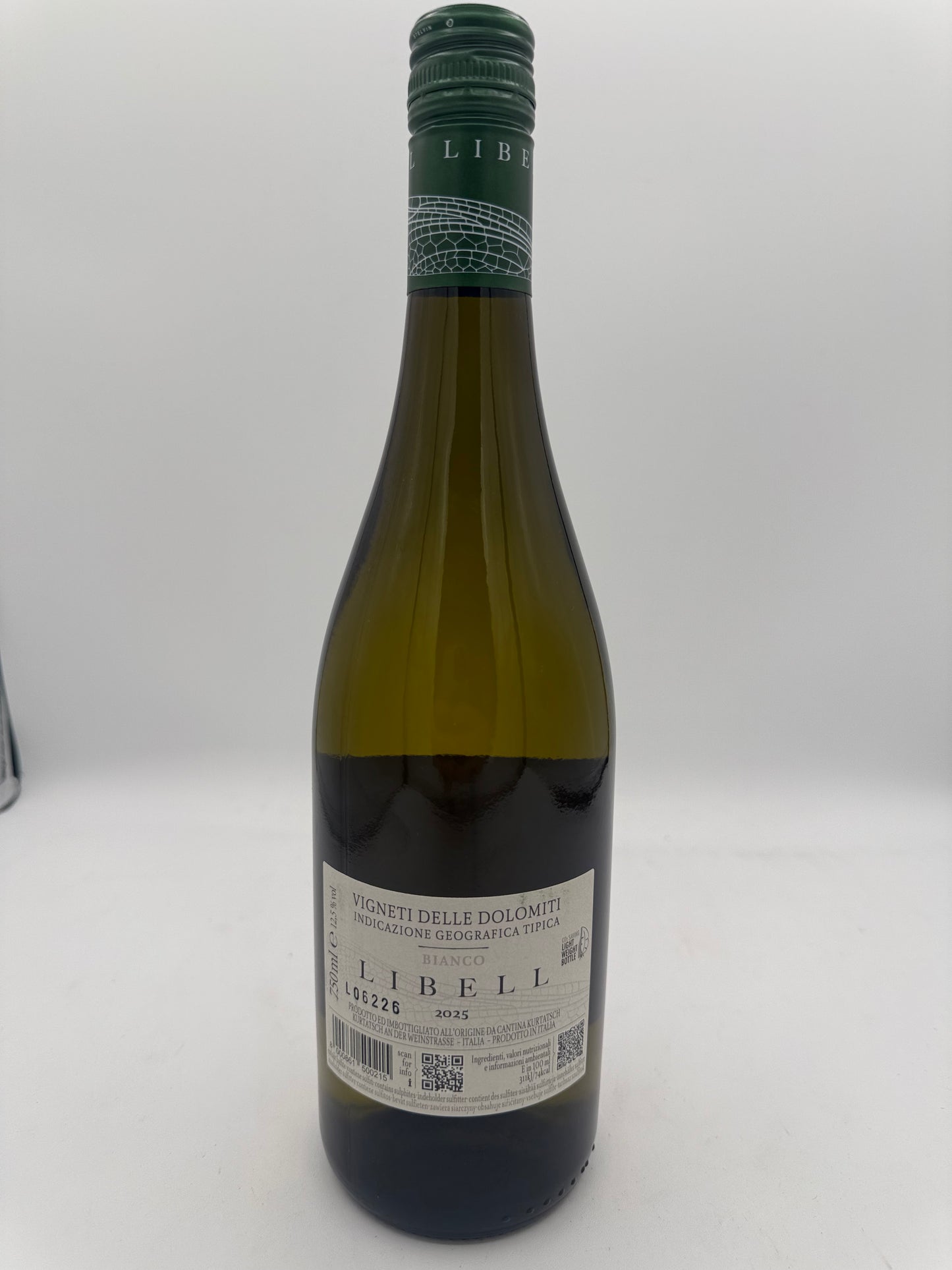 KURTATSCH Libell Bianco Cuvèe 2025 Vigneti Delle Dolomiti IGT [5+1 GRATIS]