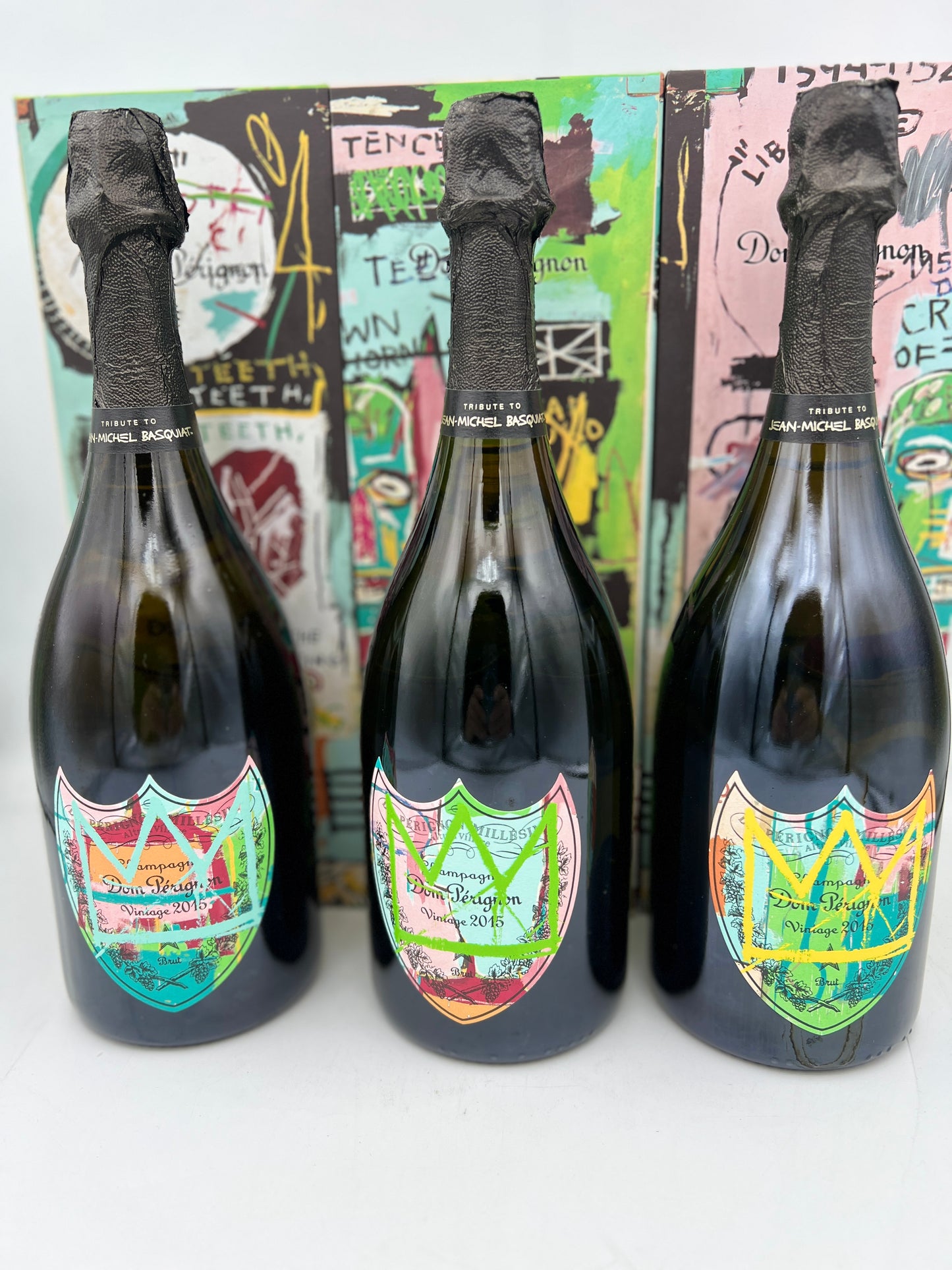 Dom Pérignon : Vintage Collection 2015 Tribute to Jean-Michel Basquiat 3 tipi