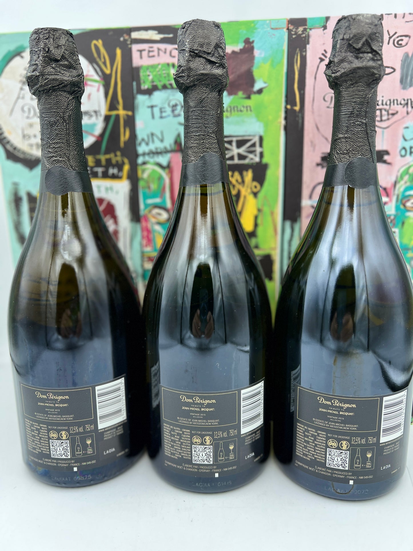 Dom Pérignon : Vintage Collection 2015 Tribute to Jean-Michel Basquiat 3 tipi