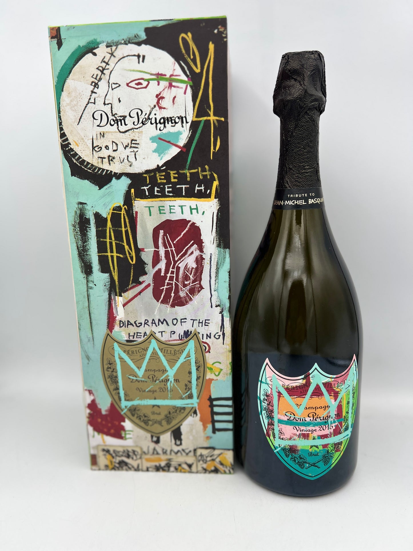 Dom Pérignon : Vintage Collection 2015 Tribute to Jean-Michel Basquiat (Azzurro)