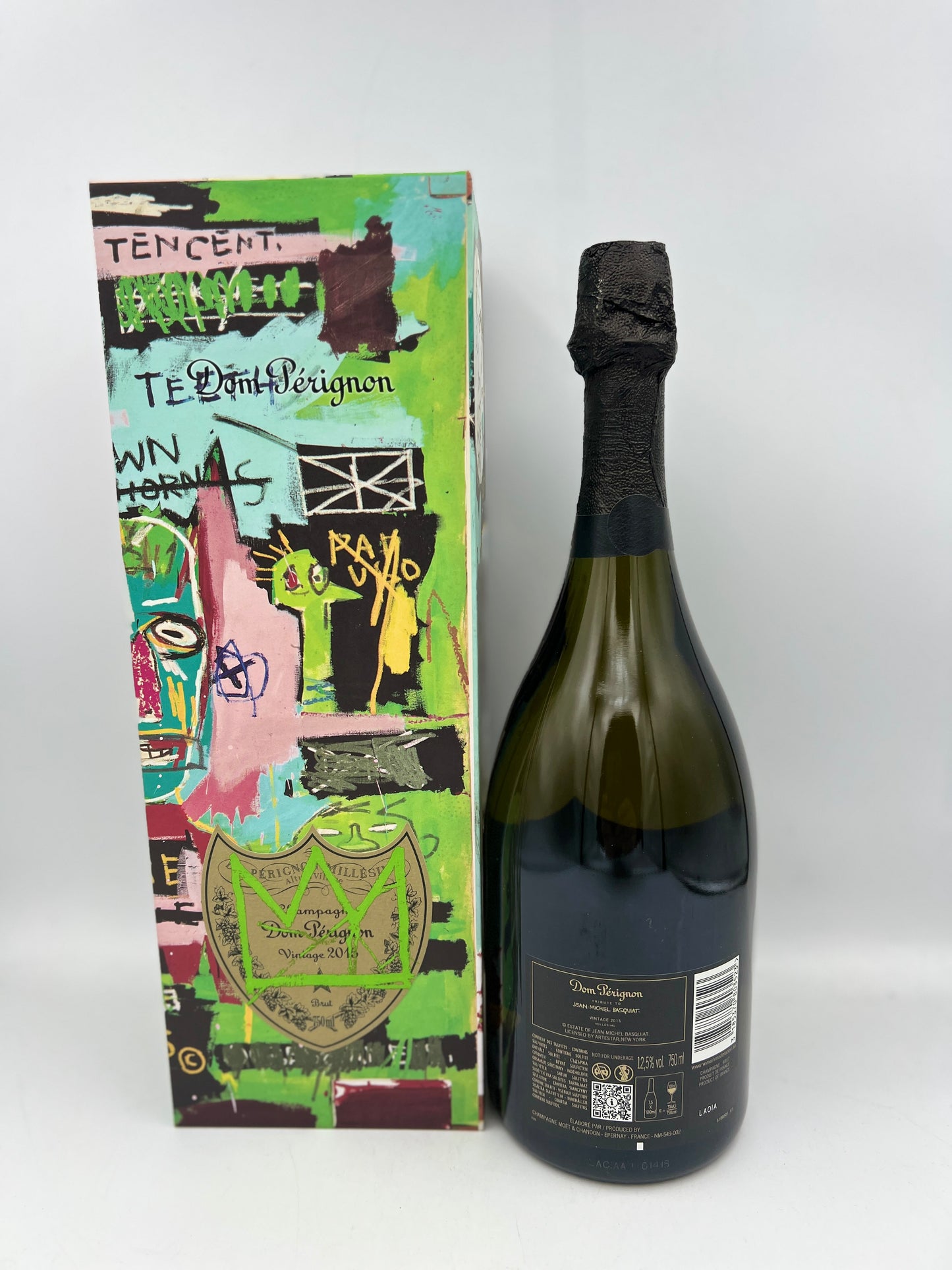 Dom Pérignon : Vintage Collection 2015 Tribute to Jean-Michel Basquiat (Verde)