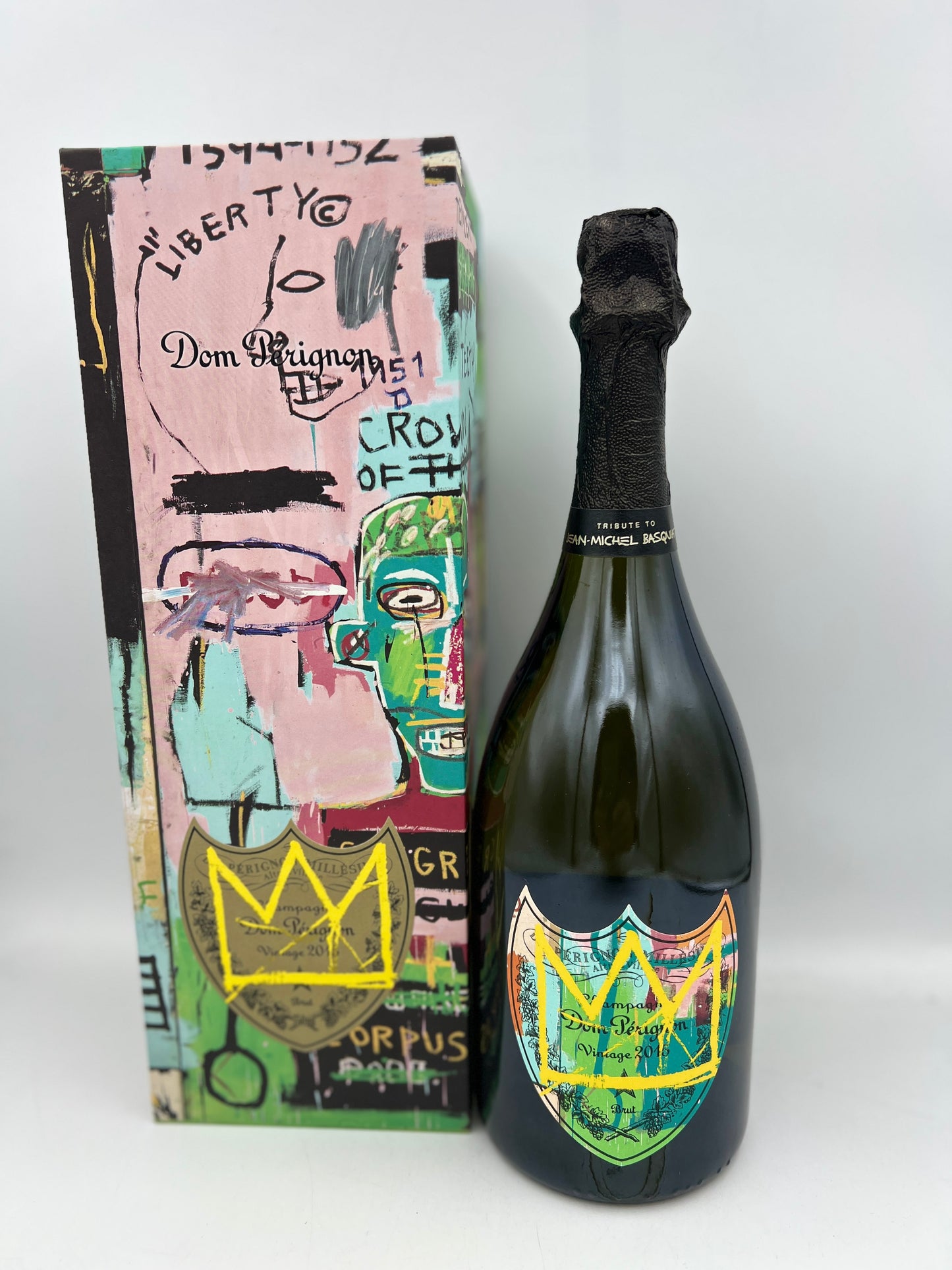 Dom Pérignon : Vintage Collection 2015 Tribute to Jean-Michel Basquiat (Giallo)