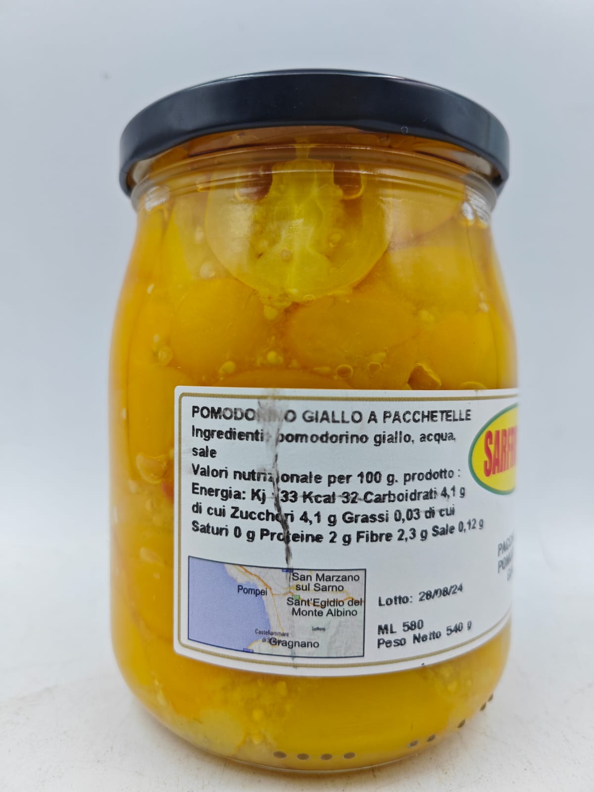 SARFRUTTA® - PACCHETELLE POMODORINO GIALLO 540g
