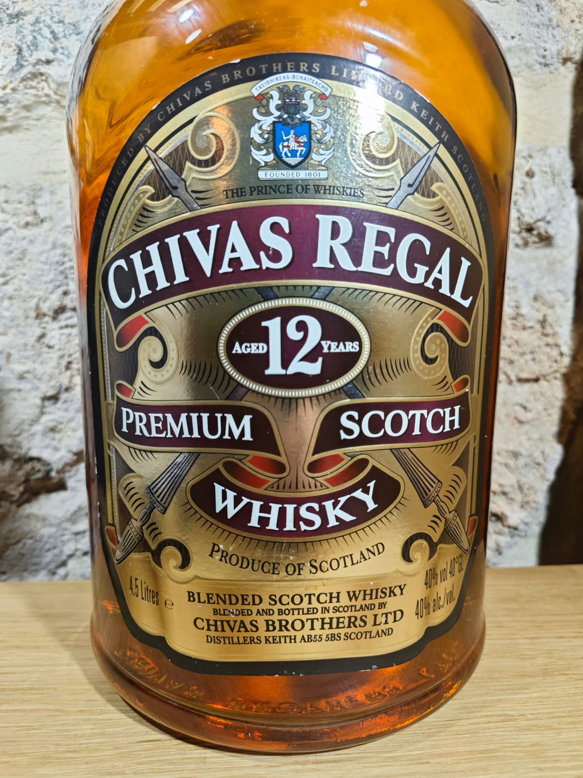 Chivas Regal 12 Years Old 4,5L