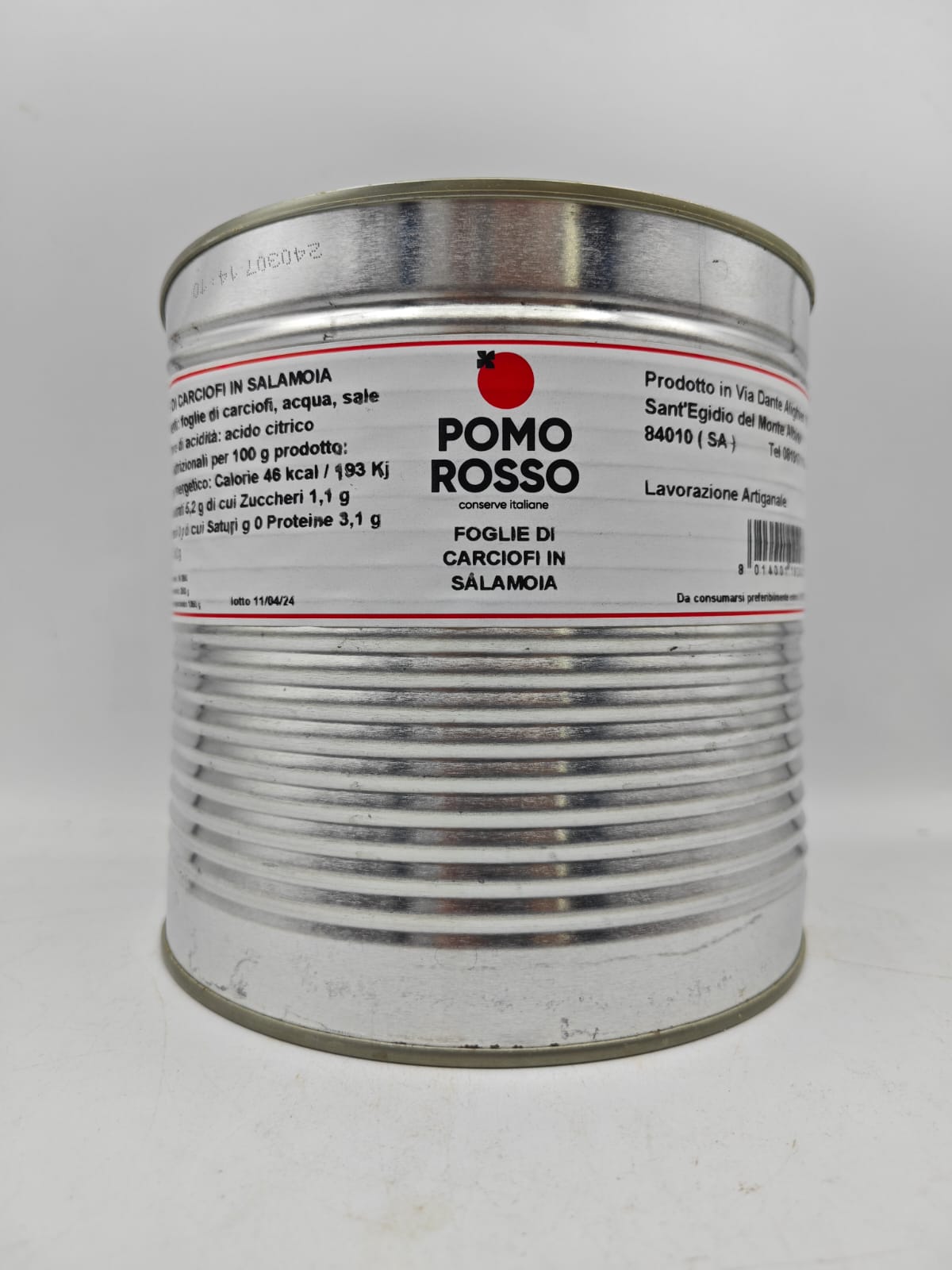 POMO ROSSO® - FOGLIE DI CARCIOFI IN SÁLAMOIA 2,5Kg