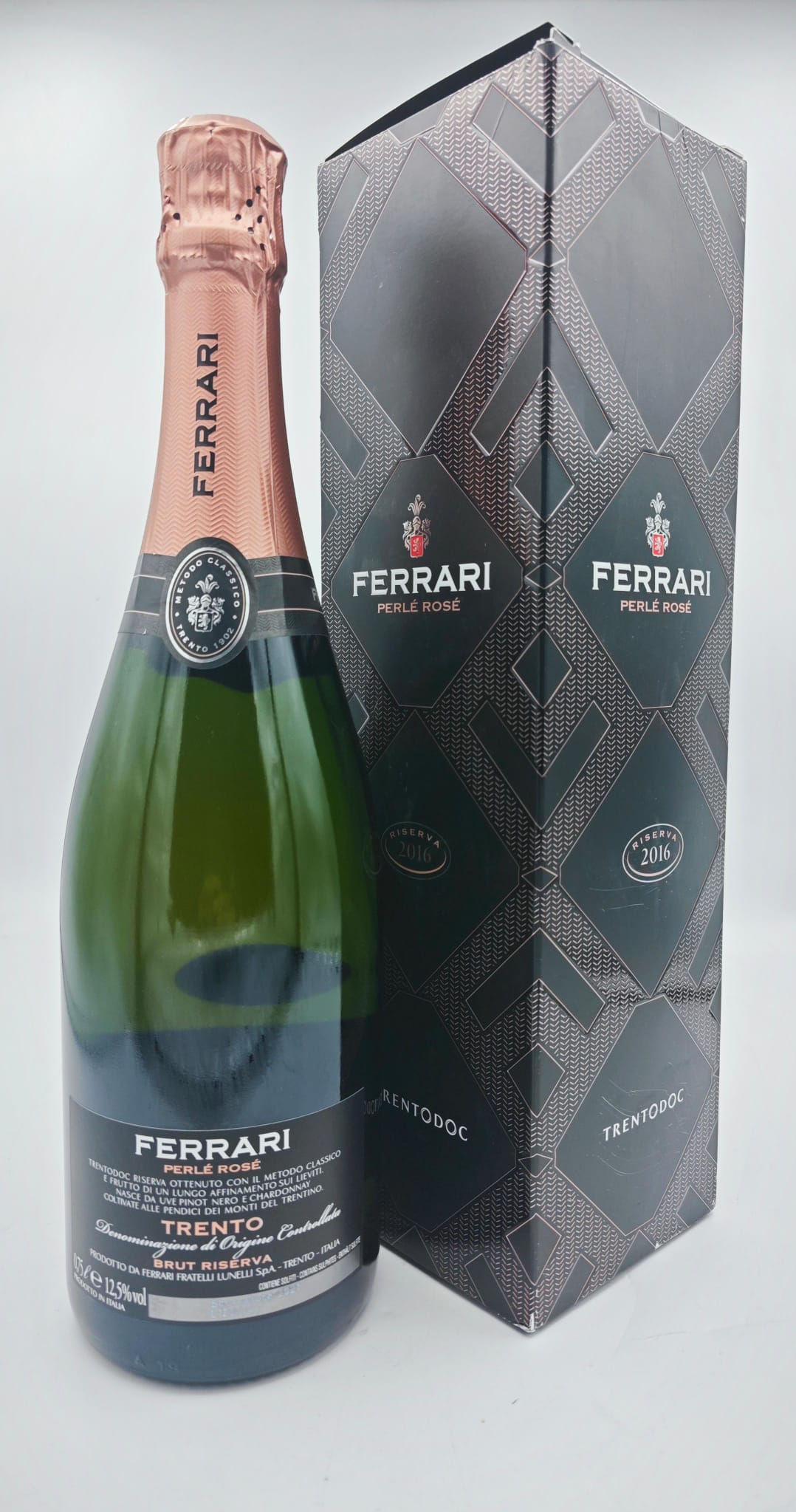 Trento Riserva DOC "Perlé Rosé" 2016 - Ferrari (astuccio)