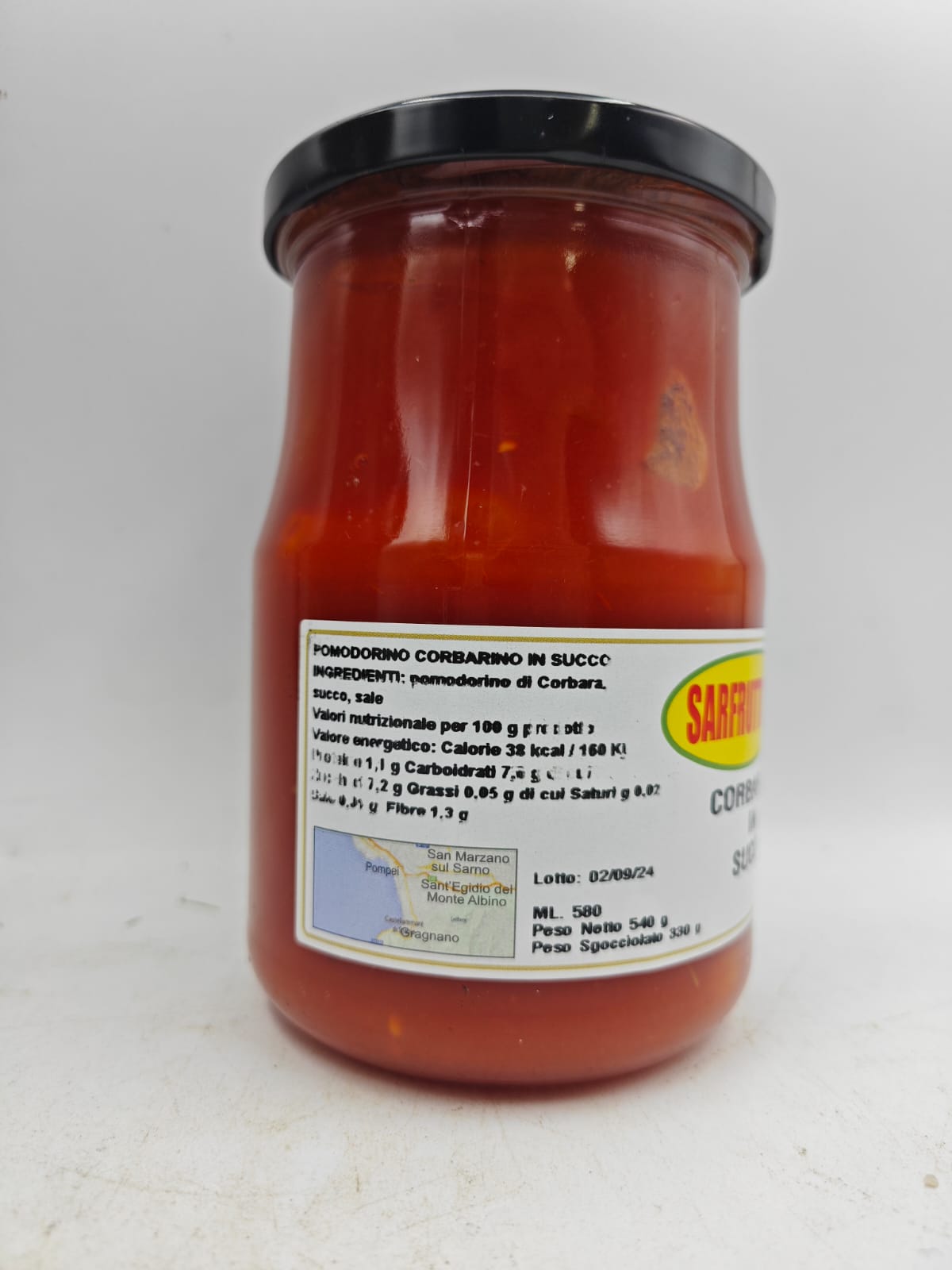 SARFRUTTA® - CORBARINO IN SUCCO 540g