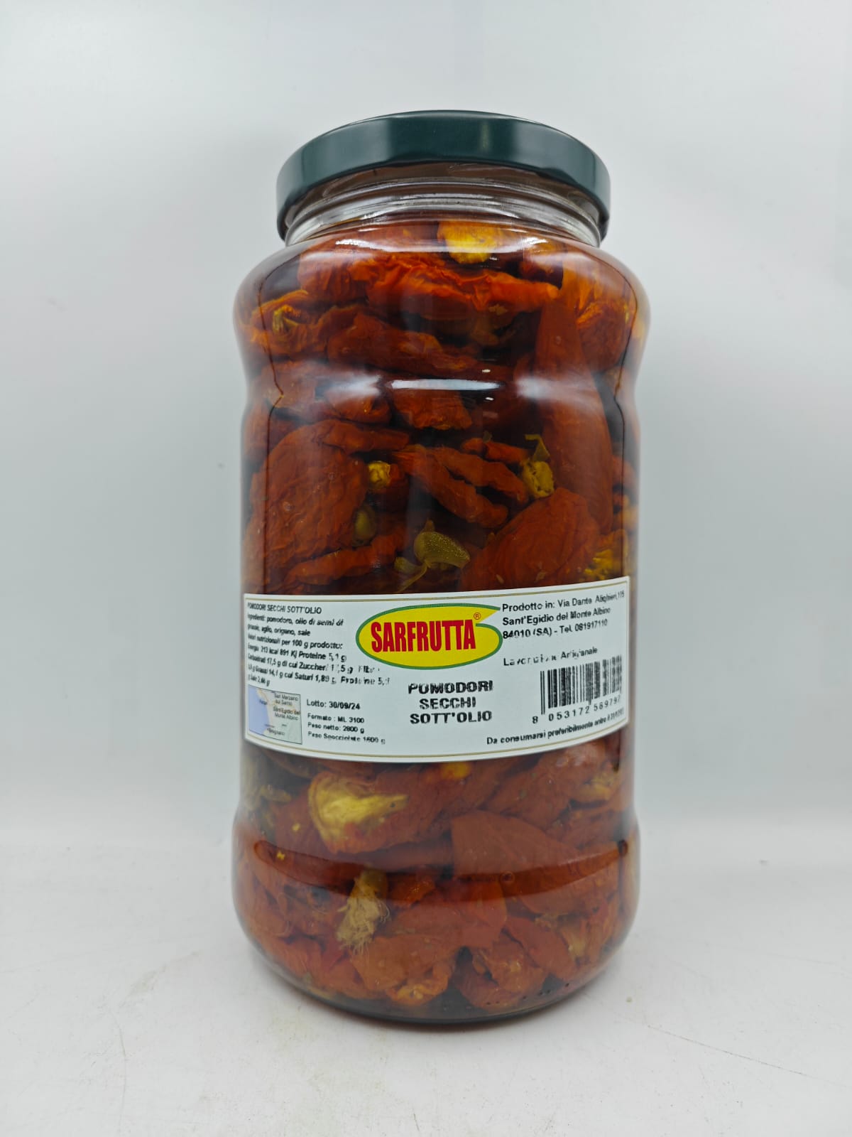 SARFRUTTA® - PONODORI SECCHI SOTT'OLIO 2,5Kg