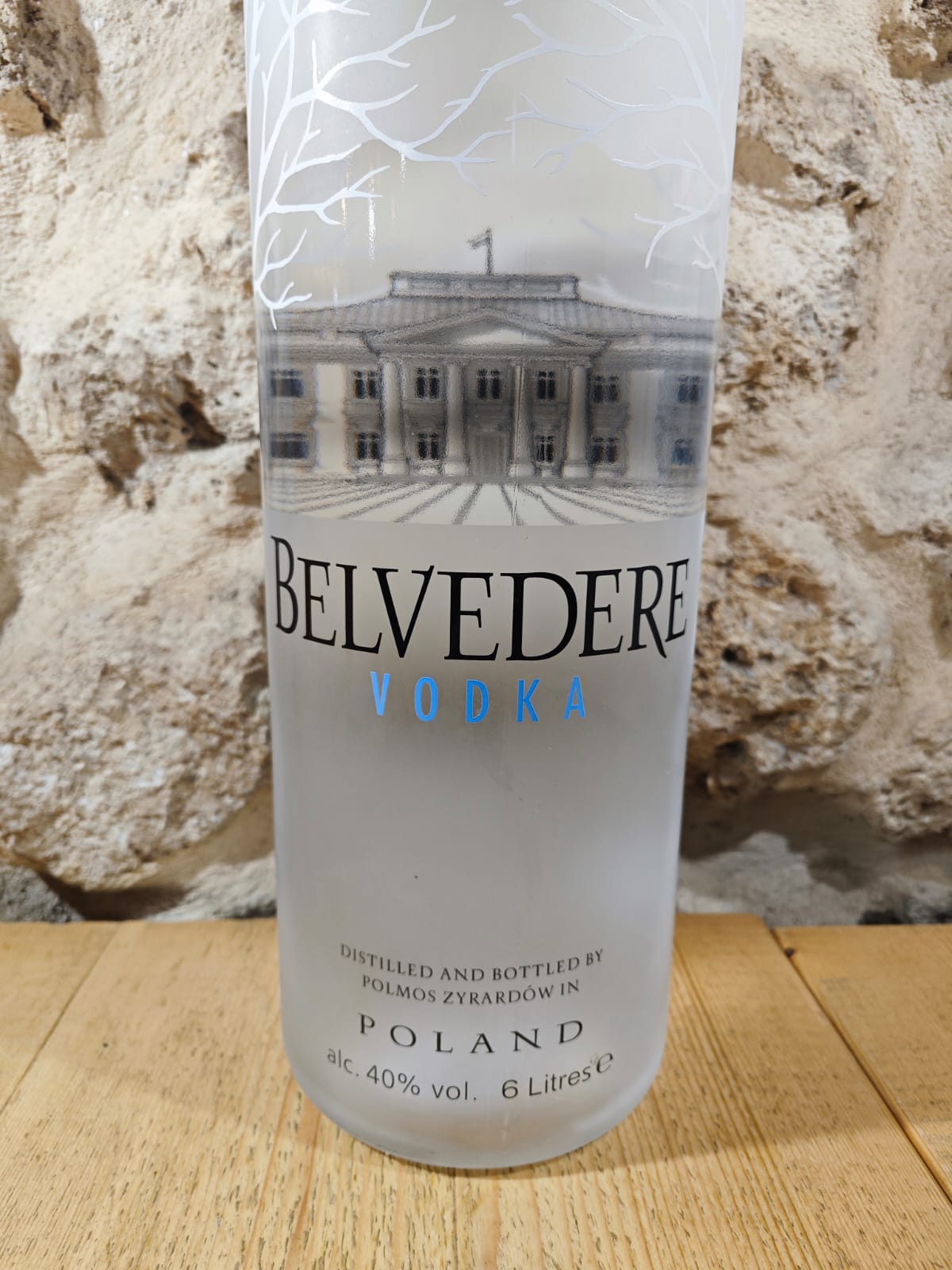 BELVEDERE VODKA alc. 40% 6 Litri