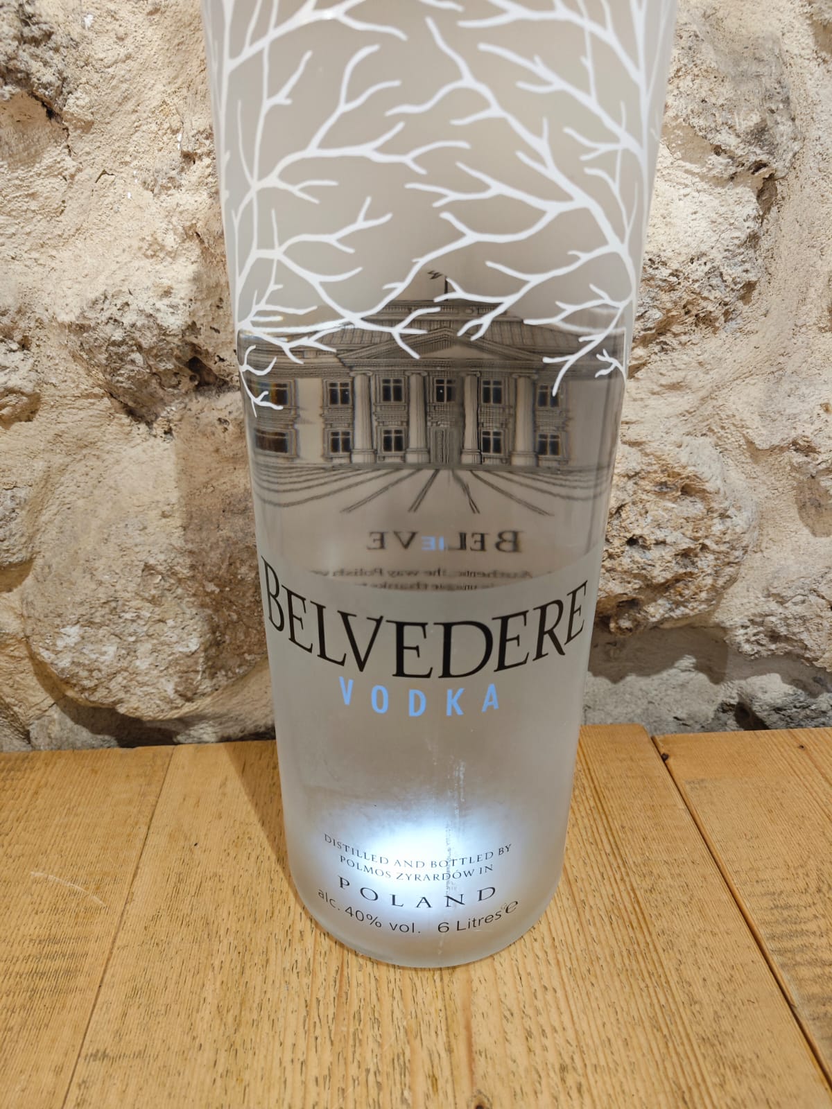 BELVEDERE VODKA alc. 40% 6 Litri