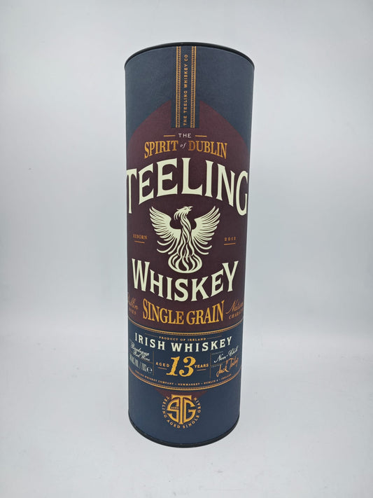 Teeling Whiskey SINGLE GRAIN 13 Years Old Irish Whiskey Bordeaux Red Wine Cask