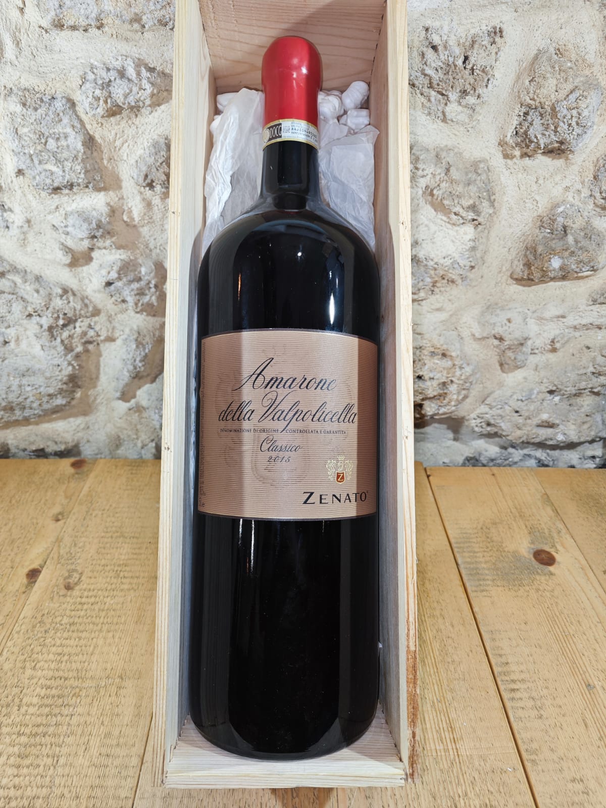 ZENATO 2015 CON COFANETTO 5 LT AMARONE DELLA VALPOLICELLA CLASSICO fatturabile