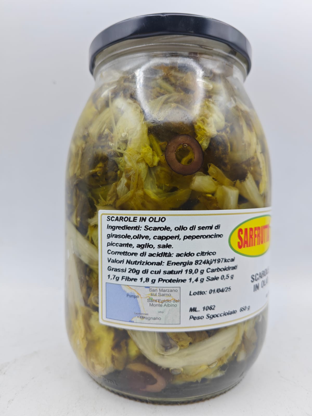 SARFRUTTA® - SCAROLE IN OLIO 650g