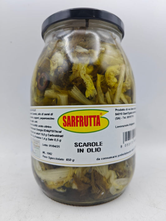 SARFRUTTA® - SCAROLE IN OLIO 650g