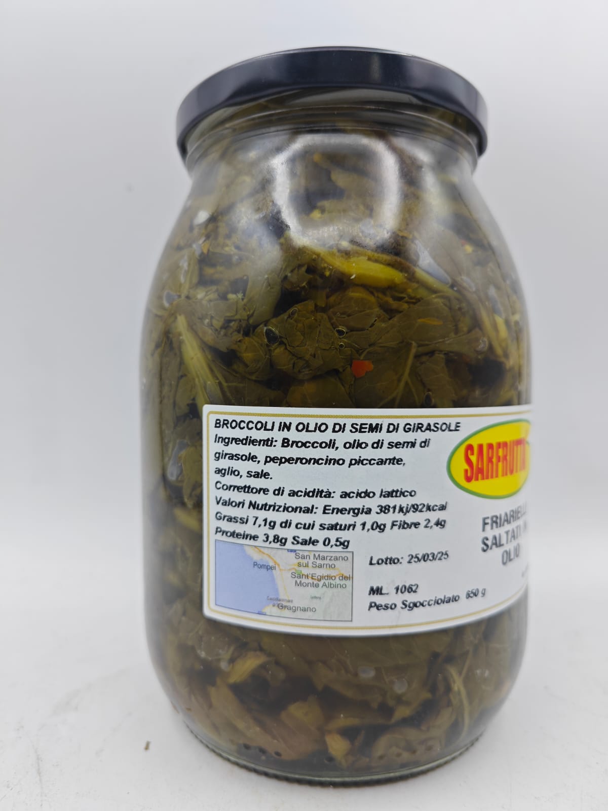 SARFRUTTA® - FRIARIELLI SALTATI IN OLIO 650g