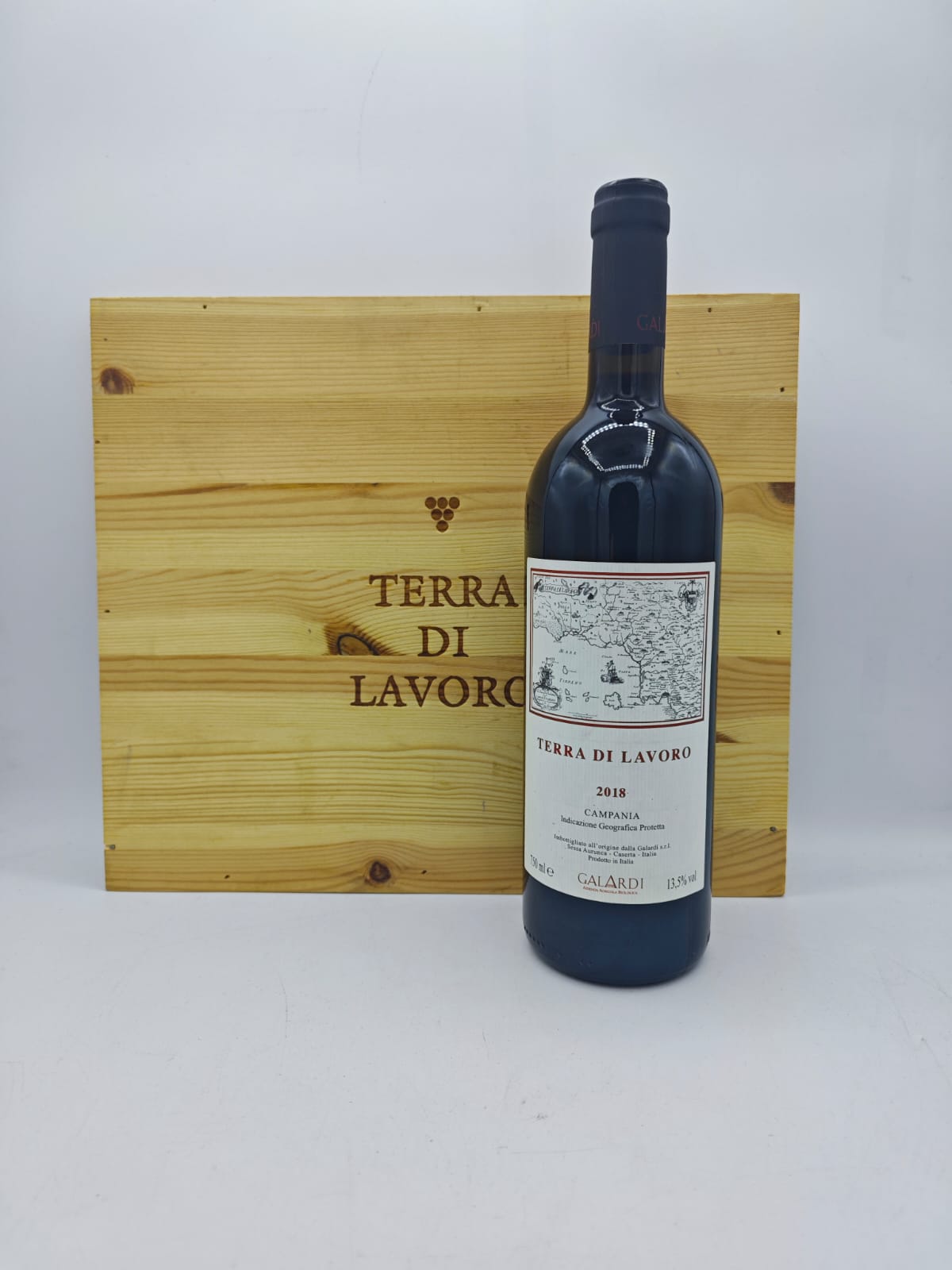 Vino Rosso Campania Igt 2018 Terra di Lavoro Galardi 750ml