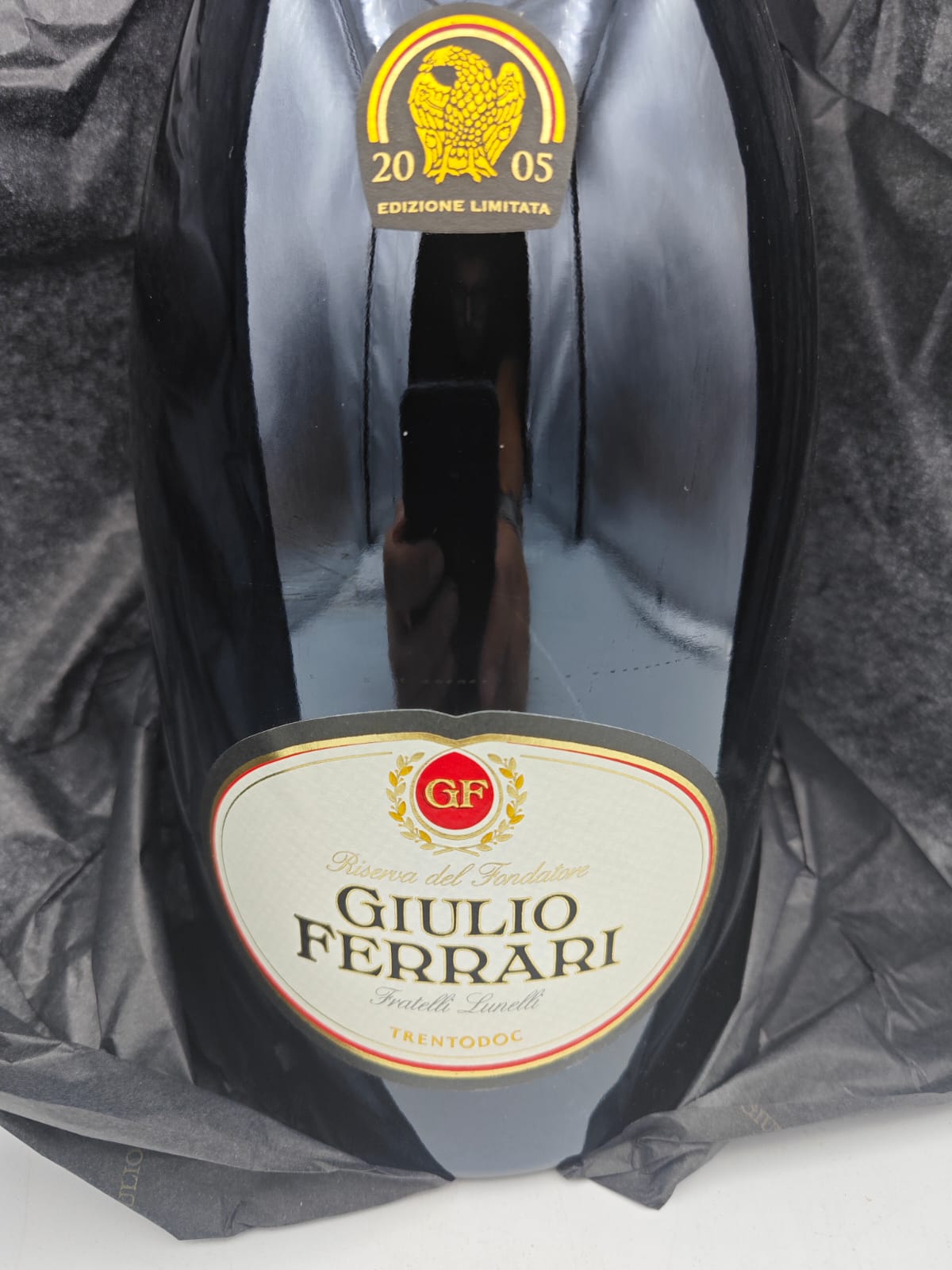 Giulio Ferrari 2005 Riserva Del Fondatore Edizione Limitata in Cassa Legno Magnum 1,5