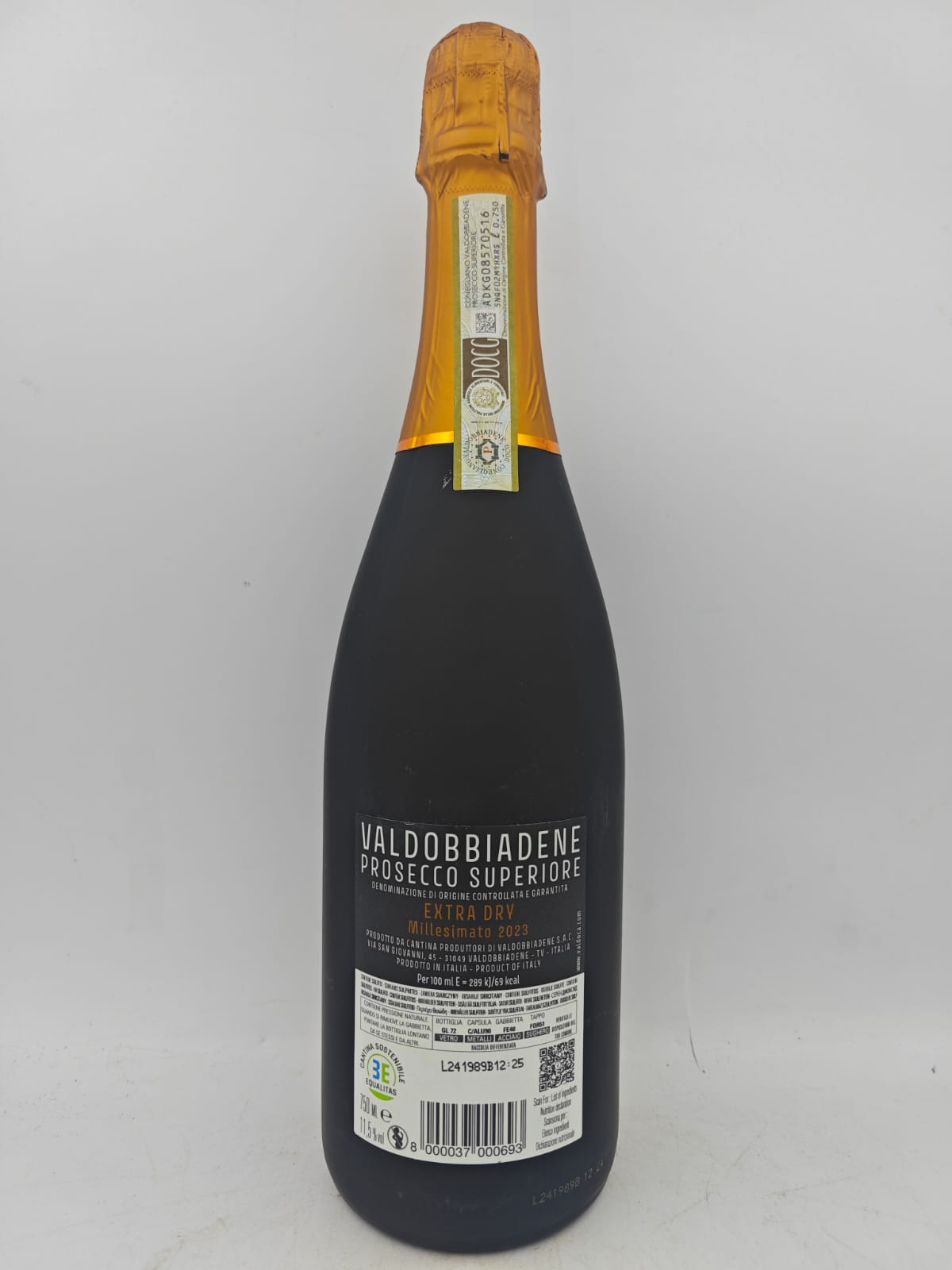 Val d'Oca - Valdobbiadene Prosecco Superiore Docg Extra Dry Millesimato