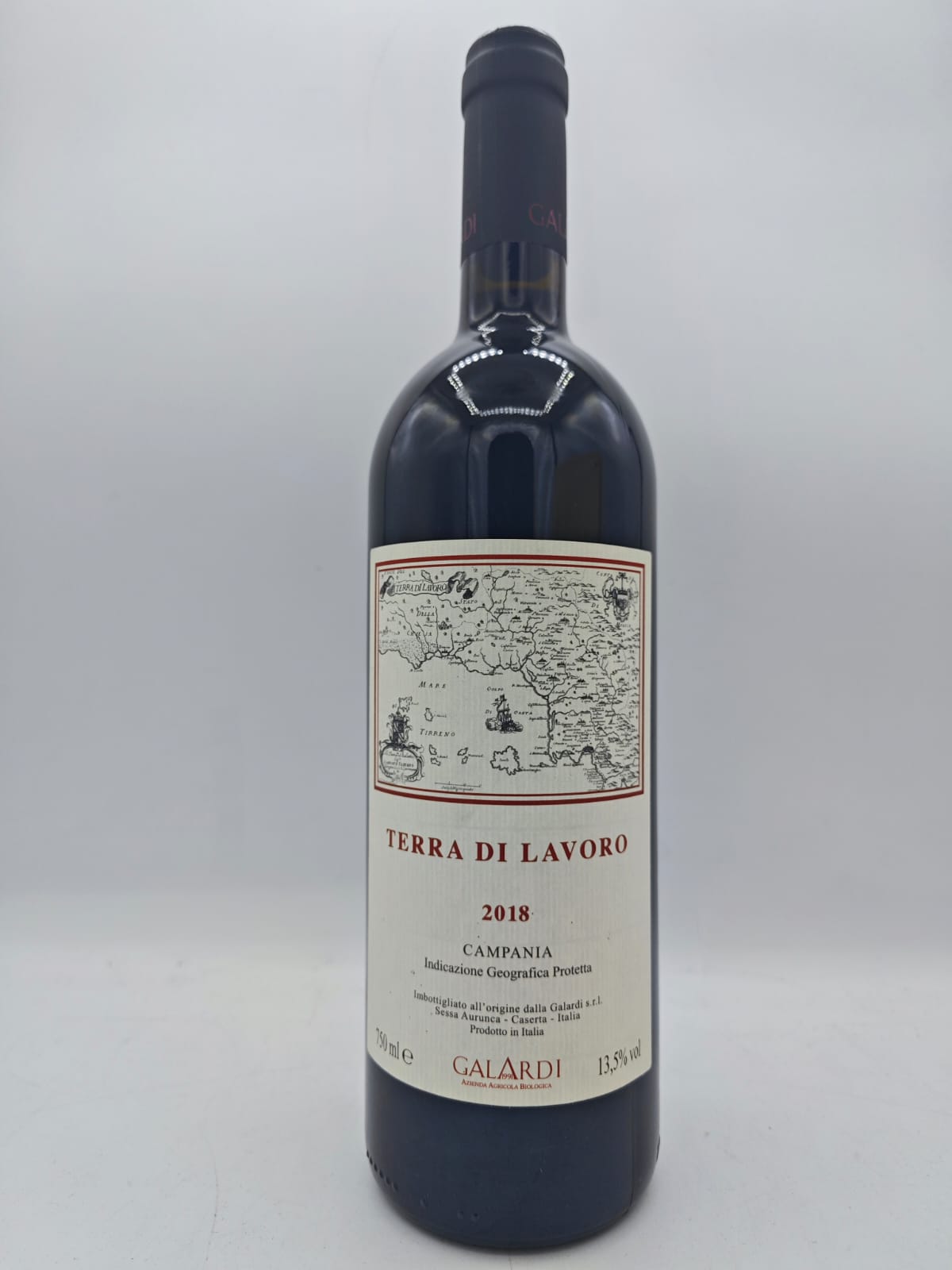 Vino Rosso Campania Igt 2018 Terra di Lavoro Galardi 750ml