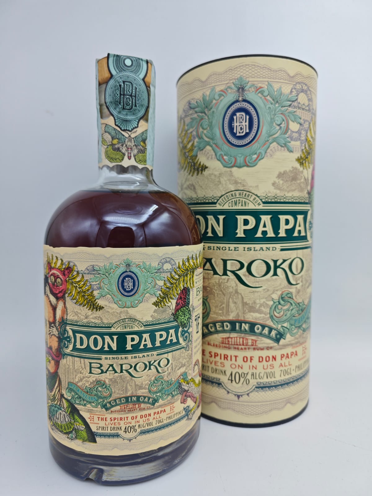 Don Papa Rum Baroko Astucciato 40% AVB