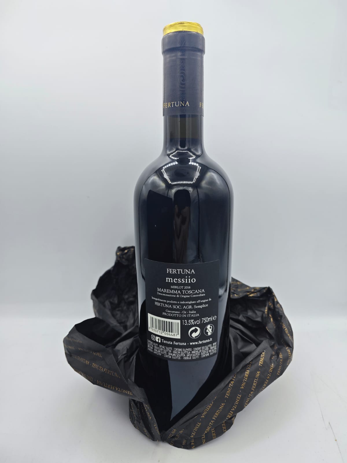 TOSCANA ROSSO MAREMMA DOC 2015 MESSIO TENUTA FERTUNA0,75