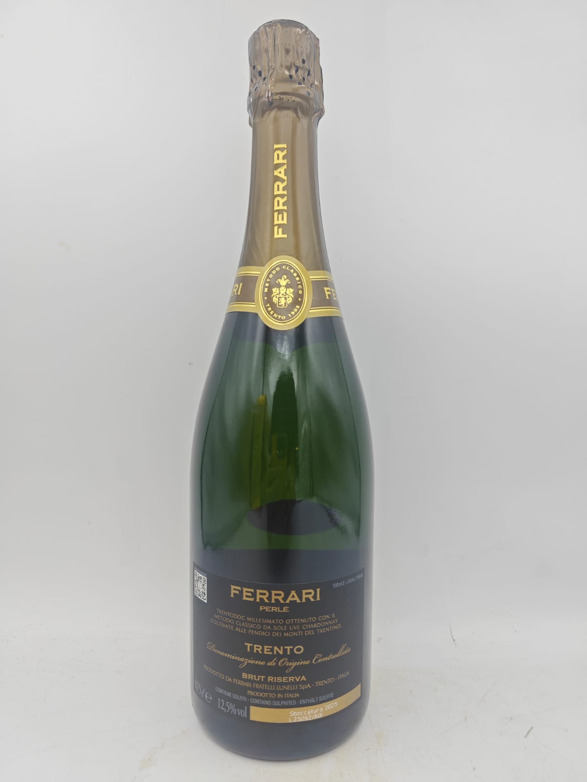TRENTO DOC BRUT RISERVA "PERLÈ" 2018 ASTUCCIATO - FERRARI