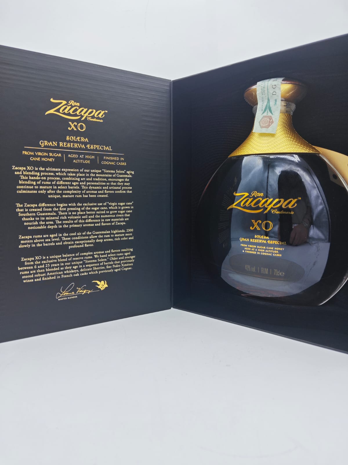 RUM ZACAPA CENTENARIO XO 40% 70cl + ASTUCCIO