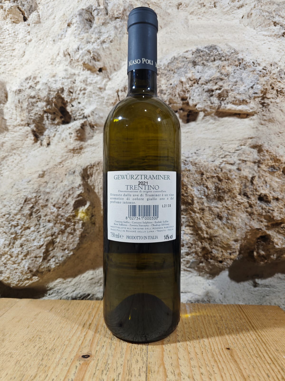 Gewurztraminer Trentino Doc 2021 – Maso Poli