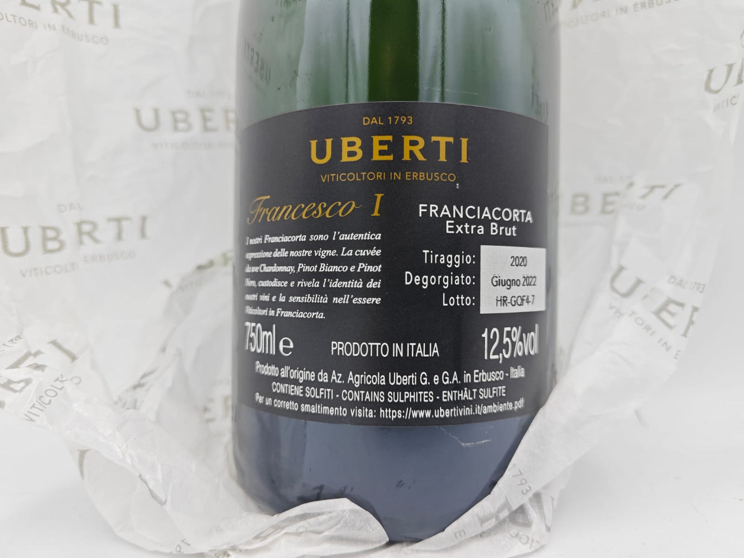 Franciacorta DOCG Extra Brut Francesco I Uberti