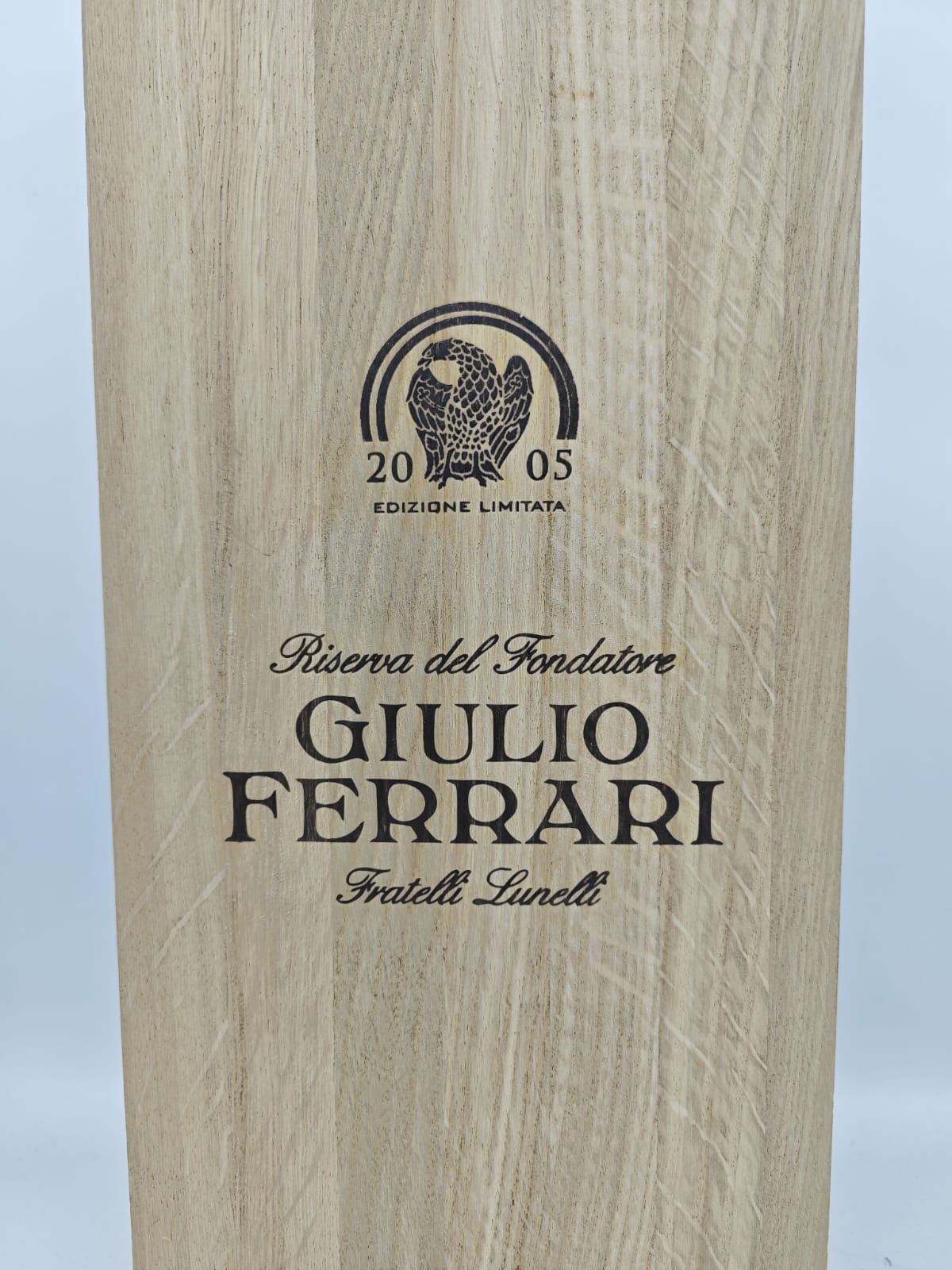 Giulio Ferrari 2005 Riserva Del Fondatore Edizione Limitata in Cassa Legno Magnum 1,5