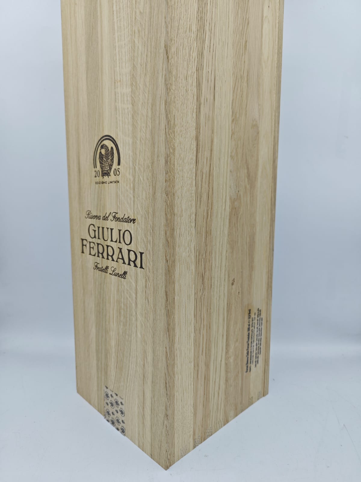 Giulio Ferrari 2005 Riserva Del Fondatore Edizione Limitata in Cassa Legno Magnum 1,5