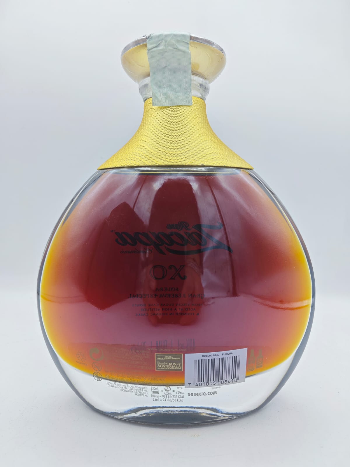 RUM ZACAPA CENTENARIO XO 40% 70cl + ASTUCCIO