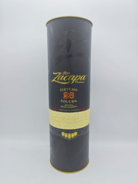 Rum Ron Zacapa 23 Gran Reserva Solera 40% Vol. 1000 Ml - Due Bicchieri in Vetro