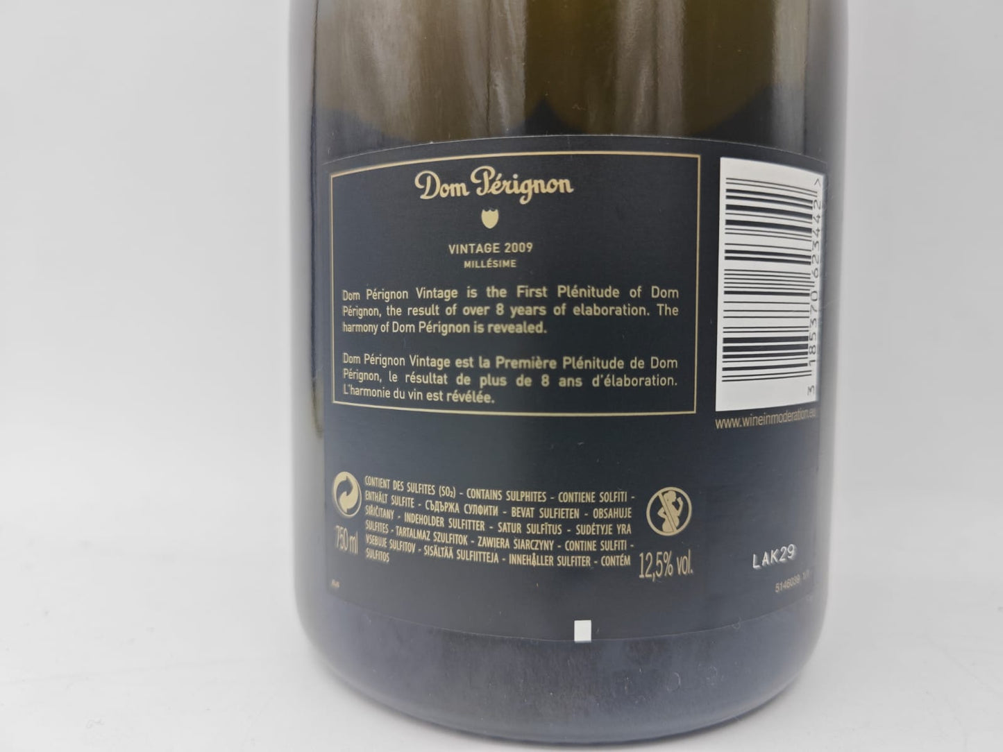 Dom Perignon 2009 – Champagne Brut Vintage