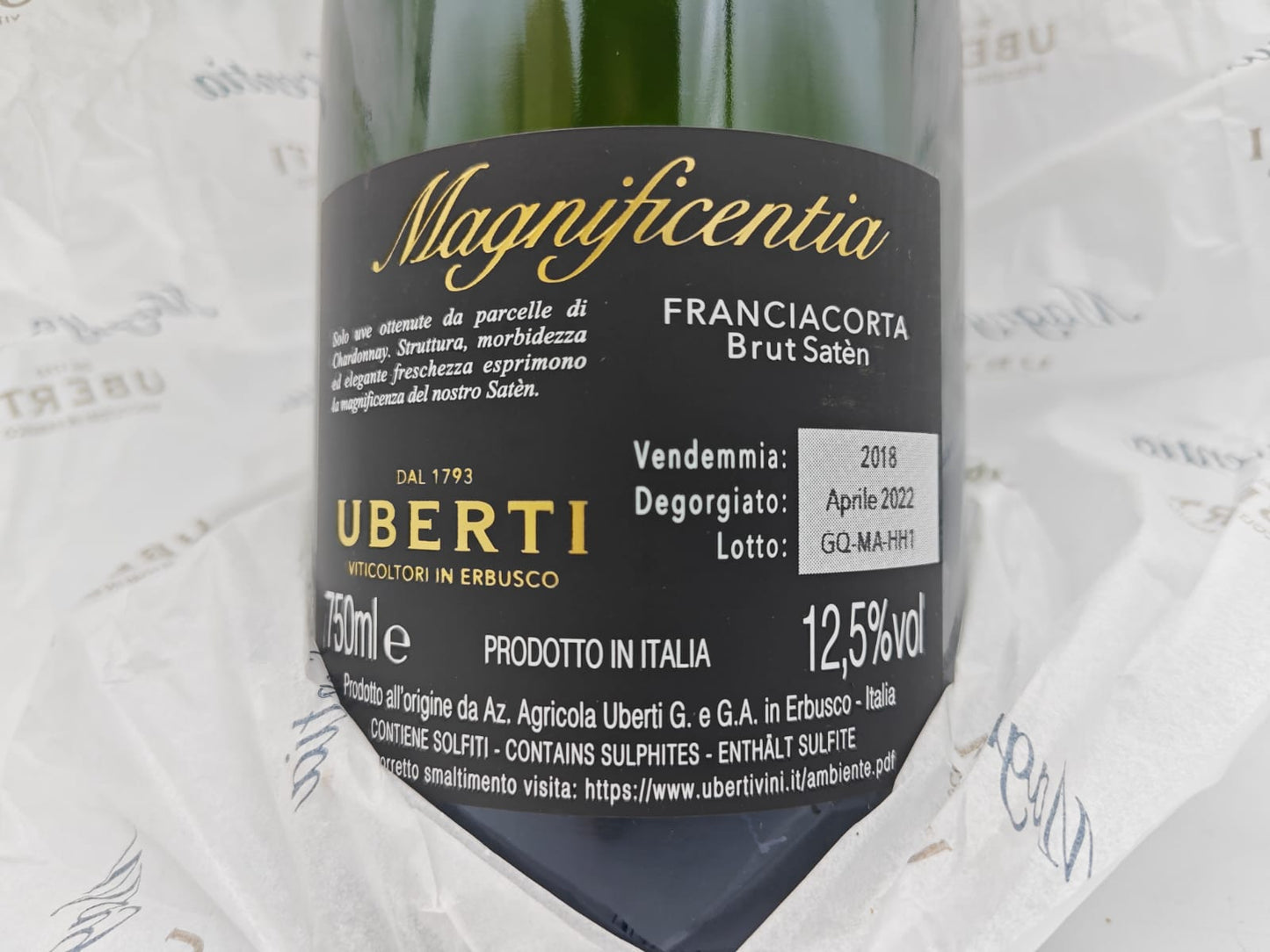 Franciacorta Brut Satèn "Magnificentia" Uberti