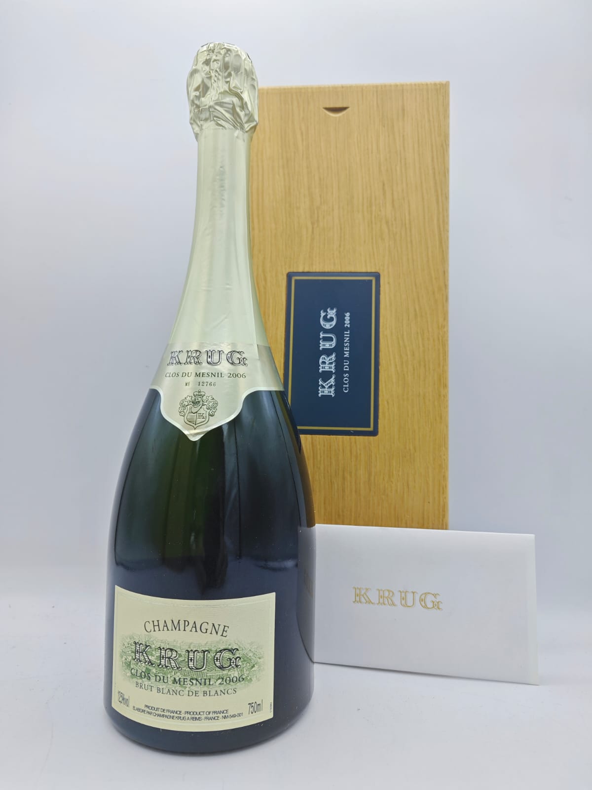 Champagne Brut Blanc de Blancs 'Clos du Mesnil' Krug 2006