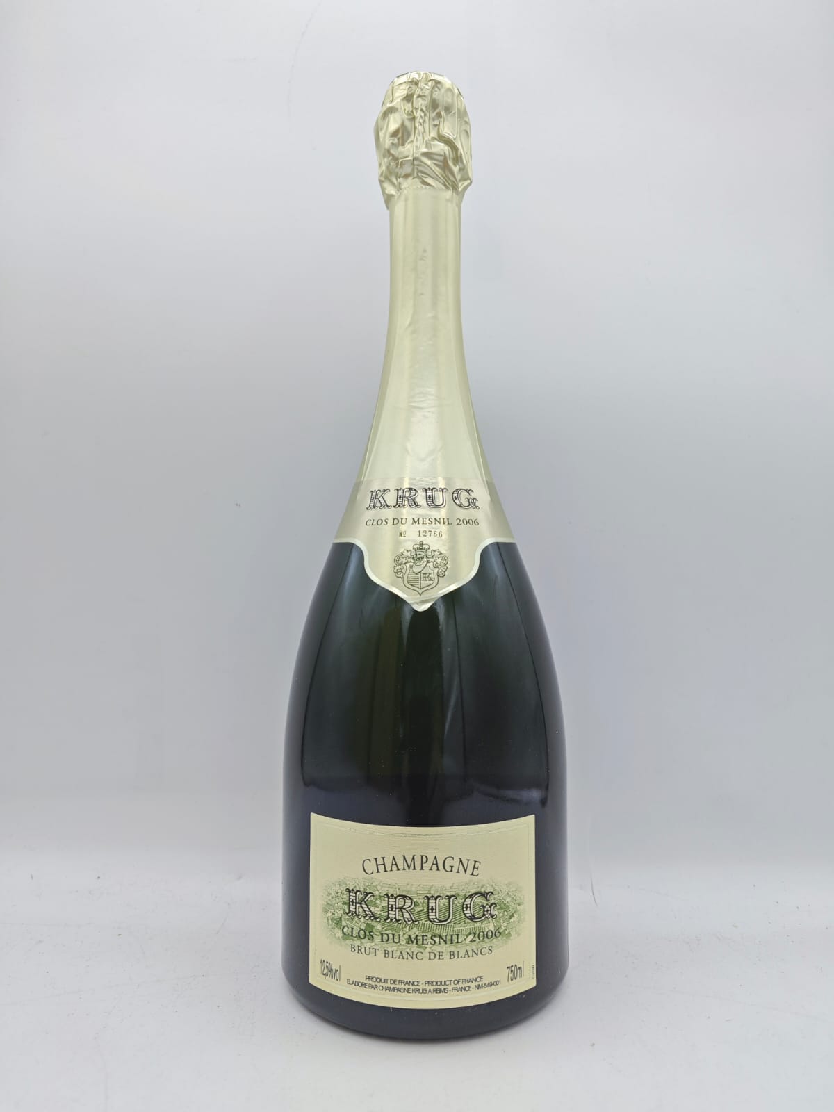 Champagne Brut Blanc de Blancs 'Clos du Mesnil' Krug 2006