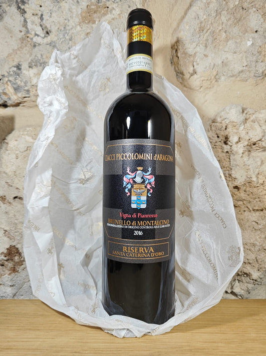 Brunello di Montalcino Riserva DOCG Pianrosso Santa Caterina d'Oro 2016 - Ciacci Piccolomini d'Aragona