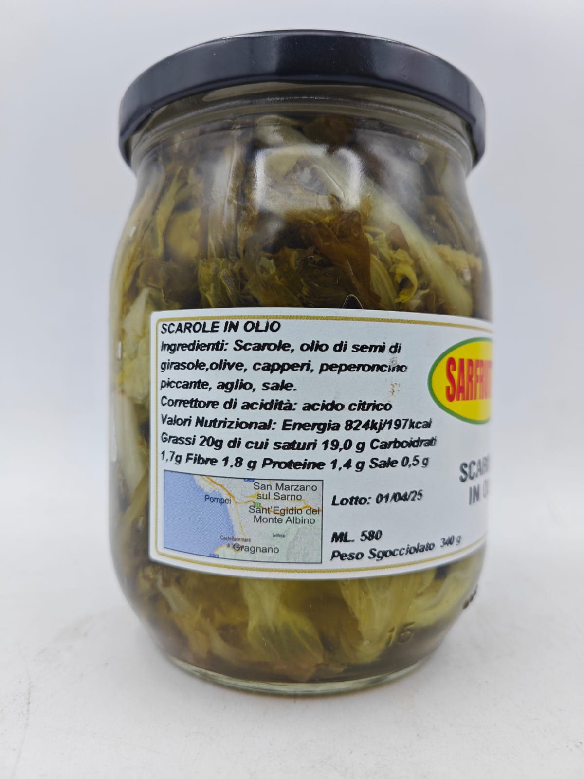 SARFRUTTA® - SCAROLE IN OLIO 340g